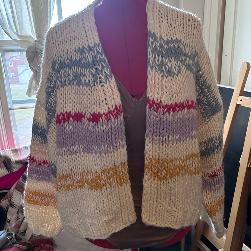 NWOT Anthropologie sweater never worn  xtra large